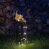 HI LED-Lichterkette LED-Solar Gießkanne mit Lichterkette simuliert ausfließendes Wasser Bild 3