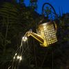 HI LED-Lichterkette LED-Solar Gießkanne mit Lichterkette simuliert ausfließendes Wasser Bild 5