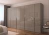 rauch Drehtürenschrank Kleiderschrank Schrank Garderobe Wäscheschrank BESTSELLER MONTCLAR (3 Ausstattungen BASIC/CLASSIC/PREMIUM (SOFT-CLOSE), Breiten 201-400 cm) Front in Glas/Hochglanz/Dekor/Grauspiegel in 5 Breiten MADE IN GERMANY Bild 3
