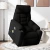 vidaXL Massagesessel mit Aufstehhilfe Schwarz Mikrofasergewebe 3303097 Bild 3