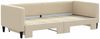 vidaXL Tagesbett Ausziehbar Creme 90x200 cm Stoff 3196582 Bild 3