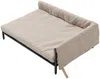 Vente-unique - SIPARIA Cat MetallStoff BraunBeige - B 58 cm x H 28 cm x L 80 cm Bild 5
