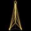 vidaXL LED Weihnachtsbaum 363 LEDs Warmweiß 182 cm 3307643 Bild 1