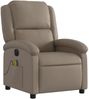 Relaxsessel, Massagesessel, Fernsehsessel Modern, Elektrisch Cappuccino-Braun Kunstleder Bild 4