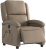 Relaxsessel, Massagesessel, Fernsehsessel Modern, Elektrisch Cappuccino-Braun Kunstleder Bild 3