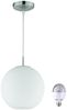 LED Pendelleuchte mit LED Disco-Leuchtmittel Bild 4