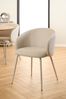 Esszimmerstuhl >Eleanor< (2er-Set) Design 4-Fuß, Bezug beige - 55,5x79x55cm (BxHxT) Bild 2