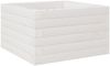 vidaXL Pflanzkübel Weiß 40x40x23 cm Massivholz Kiefer 847179 Bild 2