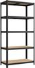 Songmics Schwerlastregal mit 5 Ablagen, Stahl / MDF, Schwarz, 200 x 50 x 100 cm Bild 2