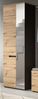 Garderobe Set 4-tlg. Cooper in Eiche und grau 220 cm Bild 3