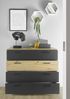 Schubkastenkommode >STARLIGHT< in Anthrazit / Artisan Eiche Dekor - 110x94,8x41 (B/H/T) Bild 3