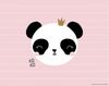 Geda Labels GmbH Trinkflasche Panda XOXO, Rosa, 500ml, spülmaschinengeeignet Bild 3