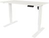 Bisley E-StarterTech elektrisch höhenverstellbarer Schreibtisch 120x60 cm in weiß - Elektrischer Tisch höhenverstellbar mit Memory-Funktion, EST251206-396-005 Bild 1