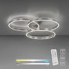 Paul Neuhaus 6233-55 LED Deckenleuchte Paan silberfarbig rund CCT Bild 5
