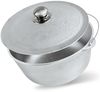 BIG-PAN Wok 15L Kazan Aluminium Bügel Deckel Schwenktopf Bild 3