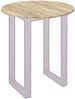 vidaXL Tischplatte Sonoma-Eiche Ø 70 x 1,5 cm Holzwerkstoff 880413 Bild 3