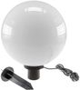 Garten Kugelleuchte Erdspieß "CT-GL30cm"IP44, 230V, 1,5m Kabel, E27 Fassung Bild 3