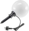 Garten Kugelleuchte Erdspieß "CT-GL30cm"IP44, 230V, 1,5m Kabel, E27 Fassung Bild 2