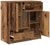 vidaXL Sideboard mit Schubladen und Türen Altholz-Optik 70,5x34x74,5cm 861848 Bild 5
