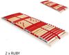Coemo 2 Stk. Lattenrost RUBY K 100×200 cm, 7-Zonen, 28 Leisten, Kopfteil verstellbar Bild 4