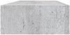 vidaXL Wandregal mit Schublade Betongrau 60x23,5x10 cm MDF 330265 Bild 5