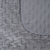 Eurofirany Tagesdecke Zweiseitige Bettdecke CHELEN/1 Chenille-Optik Beige Silber, 170x210 cm 220x240 cm Doppelbett Ehebett Bild 4