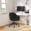 Woltu Schreibtischstuhl, Homeoffice Stuhl mit Rollen, Schminkstuhl höhenverstellbar Bild 2