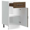 vidaXL Küchenunterschrank Kalmar Braun Eichen-Optik Holzwerkstoff 853474 Bild 5