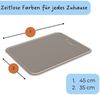 GarPet Katzentoilette 2er Set Katzenklo Matte Katzenstreu Katzentoilette Vorleger Grau Bild 2