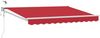 vidaXL Elektrische ausziehbare Markise Rot 3,5 x 2,5 m 3419623 Bild 2