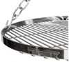 Petromax Grillrost Hänge Grillrost Ø 50 cm inkl. Dreibein mit Kette und Haken Outdoor (2-St, Camping draußen Kochen), einfache leichte Reinigung Bild 3