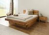 Bett mit Schublade Eiche 180x200x87 natur geölt BREGENZ #107 Bild 3