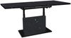 Couchtisch Höhenverstellbar Else 3 120x56x70 Holz Keramikoptik Schwarz Bild 3