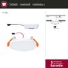Paulmann 79932 LED Einbaupanel Veluna Edge IP44 90mm 4000K Weiß Bild 5