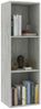 vidaXL Bücherregal/TV-Schrank Betongrau 36x30x114 cm Holzwerkstoff 800139 Bild 3