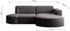 Kaiser Möbel Ecksofa Designer MODENA STUDIO L stoff Poso, Neve, Quelle Bild 3