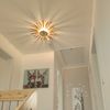 s.luce Diator L handgeschmiedete Sonne Rost- & Goldfarben Gold, Rost Bild 4