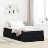 vidaXL Ottoman-Bett mit Matratze Schwarz 80x200 cm Samt 3311149 Bild 3