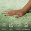 OTTO home Badematte Kaarin, Höhe 30 mm, rutschhemmend beschichtet, schnell trocknend, Polyester, rechteckig, Badteppich, getuftet, flauschig, hochflor, große Farbauswahl Bild 4