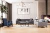 3-Sitzer-Sofa, 'Petra', 87 x 86 x 215, Anthrazit Bild 5