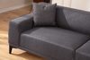 3-Sitzer-Sofa, 'Petra', 87 x 86 x 215, Anthrazit Bild 2