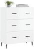 Sideboard, Kommode Hochglanz-Weiß 69,5x34x90 cm Holzwerkstoff j1819p Bild 3
