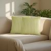 Kissenbezüge 2er Set Flauschig Plüsch Deko Dekokissen Sofakissen Zierkissenbezüge 45*45cm Sofakissen Couchkissen Bezug Sofa Schlafzimmer Reißverschluss,Grün Bild 2