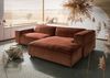Ecksofa 279x164x69 Cord kupfer VALENCIA Bild 3
