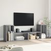 vidaXL TV-Schränke 2 Stk. Grau Sonoma 75x30x50 cm Holzwerkstoff 840791 Bild 3
