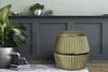 Hocker Doric 225 Taupe / Gold Bild 3
