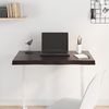 vidaXL Tischplatte 80x60x(2-4) cm Massivholz Behandelt Baumkante 364011 Bild 3