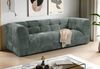 Sofa Astaro in petrol 2,5-Sitzer 217 cm Bild 2