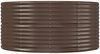 vidaXL Hochbeet Braun 367x140x68 cm Verzinkter Stahl 319105 Bild 4