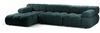 Micadoni Modulares Ecksofa Bellis 4-Sitzer Links Boucle Rolf Petrol Bild 2